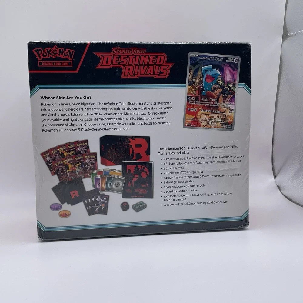Pokemon TCG Destined Rivals Elite Trainer Box ETB Factory Sealed Scarlet Violet